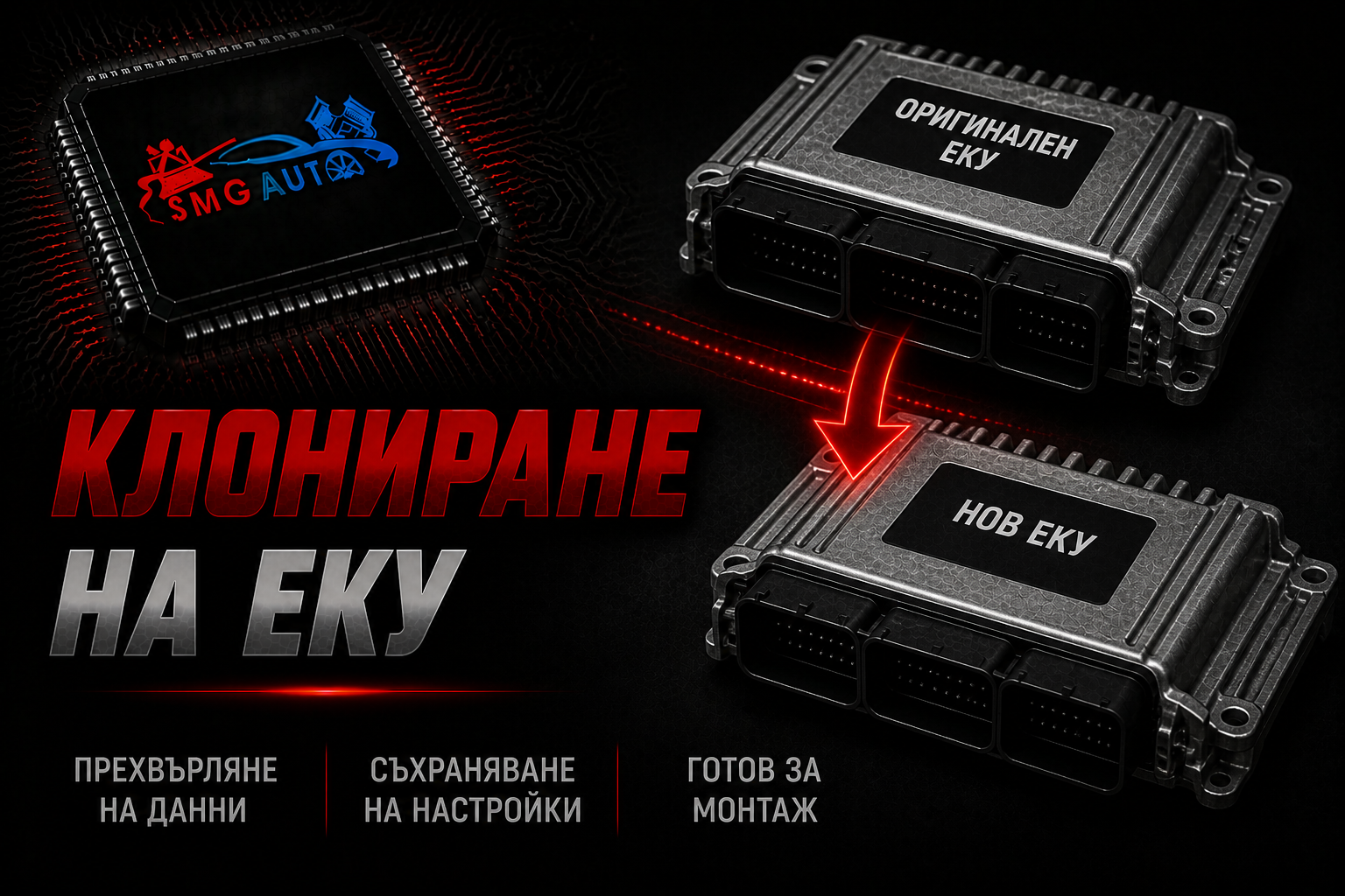 Клониране на ЕКУ / ECU