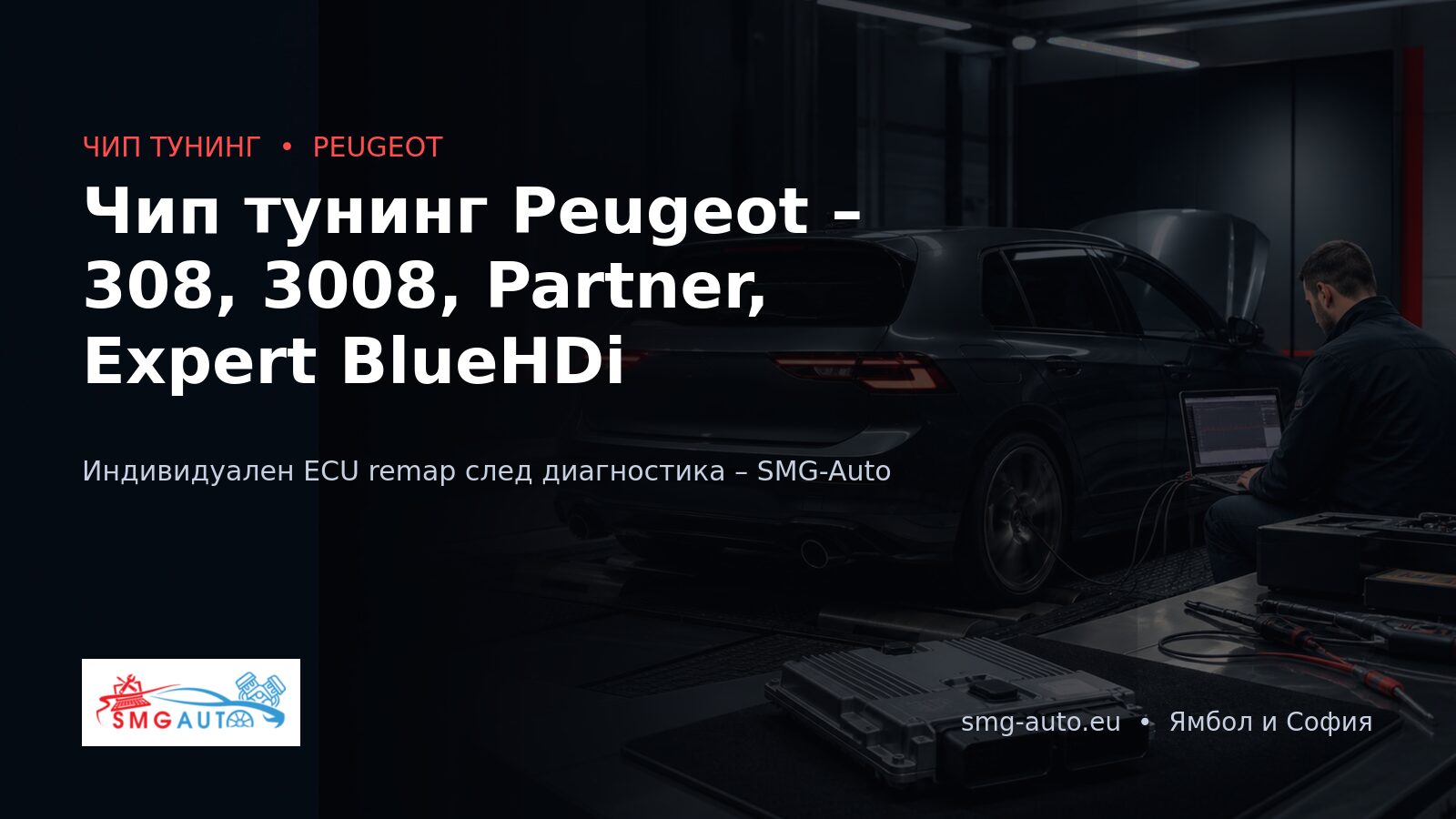 Чип тунинг Peugeot – 308, 3008, Partner, Expert BlueHDi