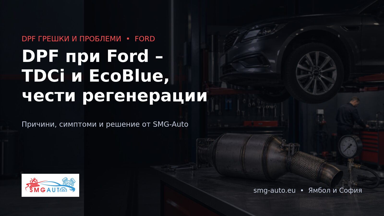 DPF при Ford – TDCi и EcoBlue, чести регенерации