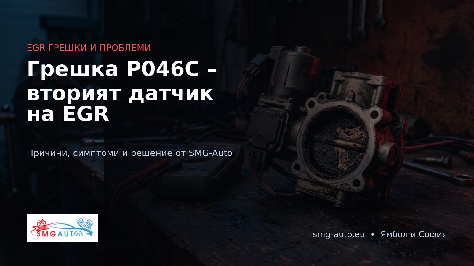 P046C – втори датчик на EGR системата: причини и решение