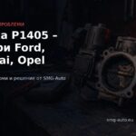 P1405 – EGR код при Ford, Hyundai, Kia и Opel