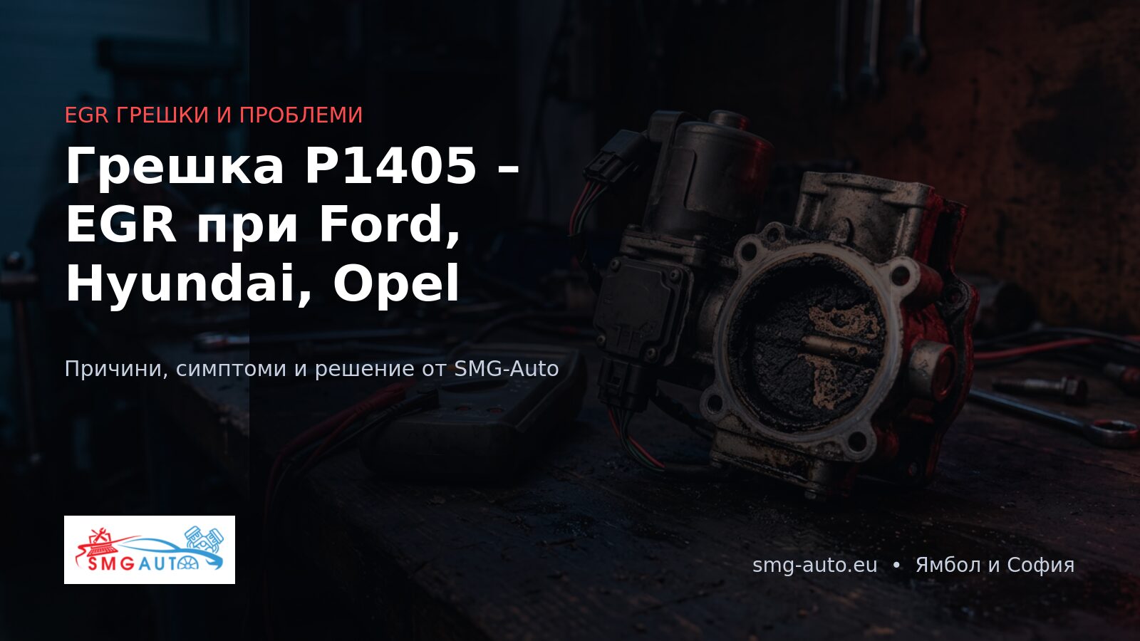 P1405 – EGR код с различно значение при Ford, Hyundai и Opel: причини и решение