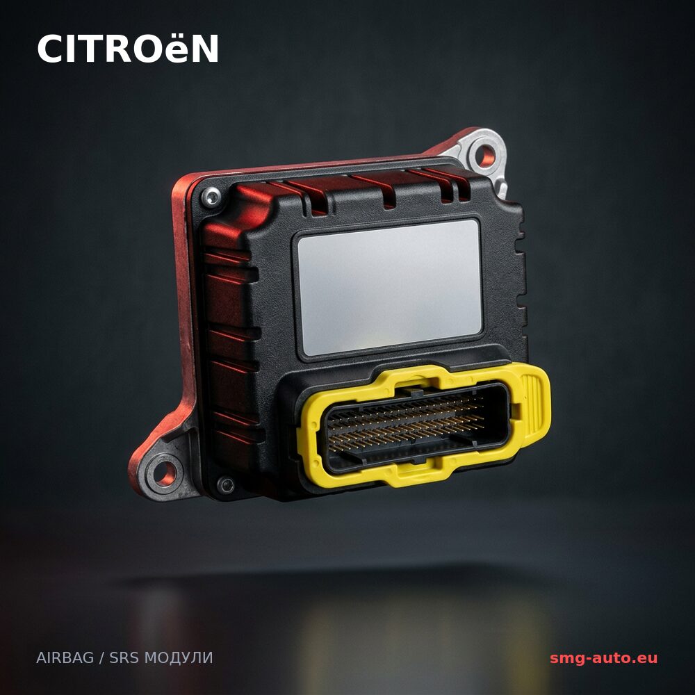 Airbag модул J3858031 Citroën – изчистване на crash data